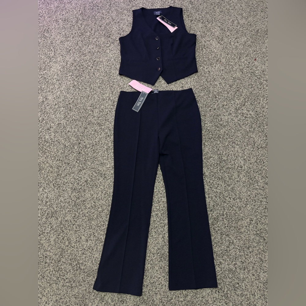 Chic Navy Women's Pantsuit